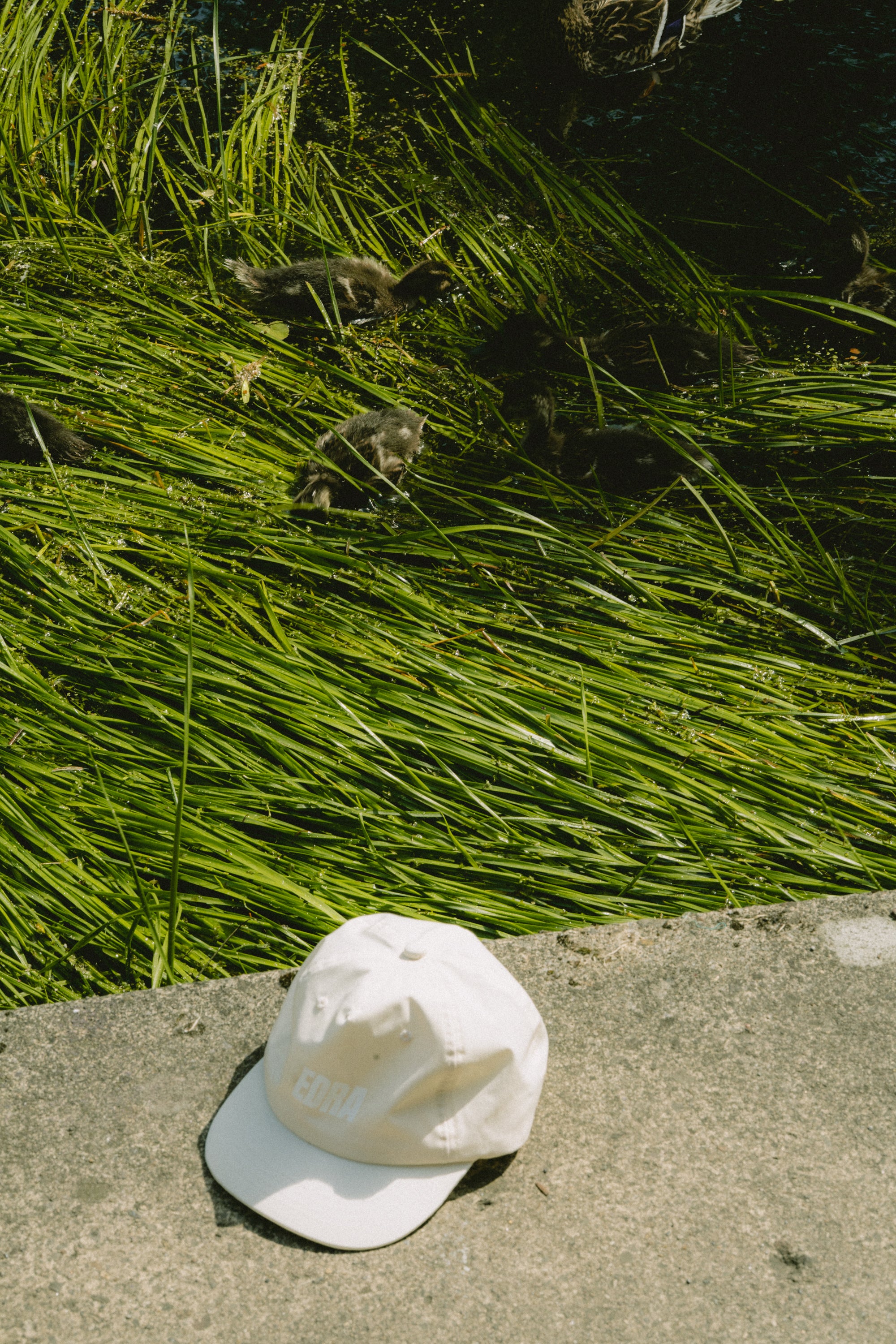 CHANNEL™ Pinch Top Run Cap - Ecru-8
