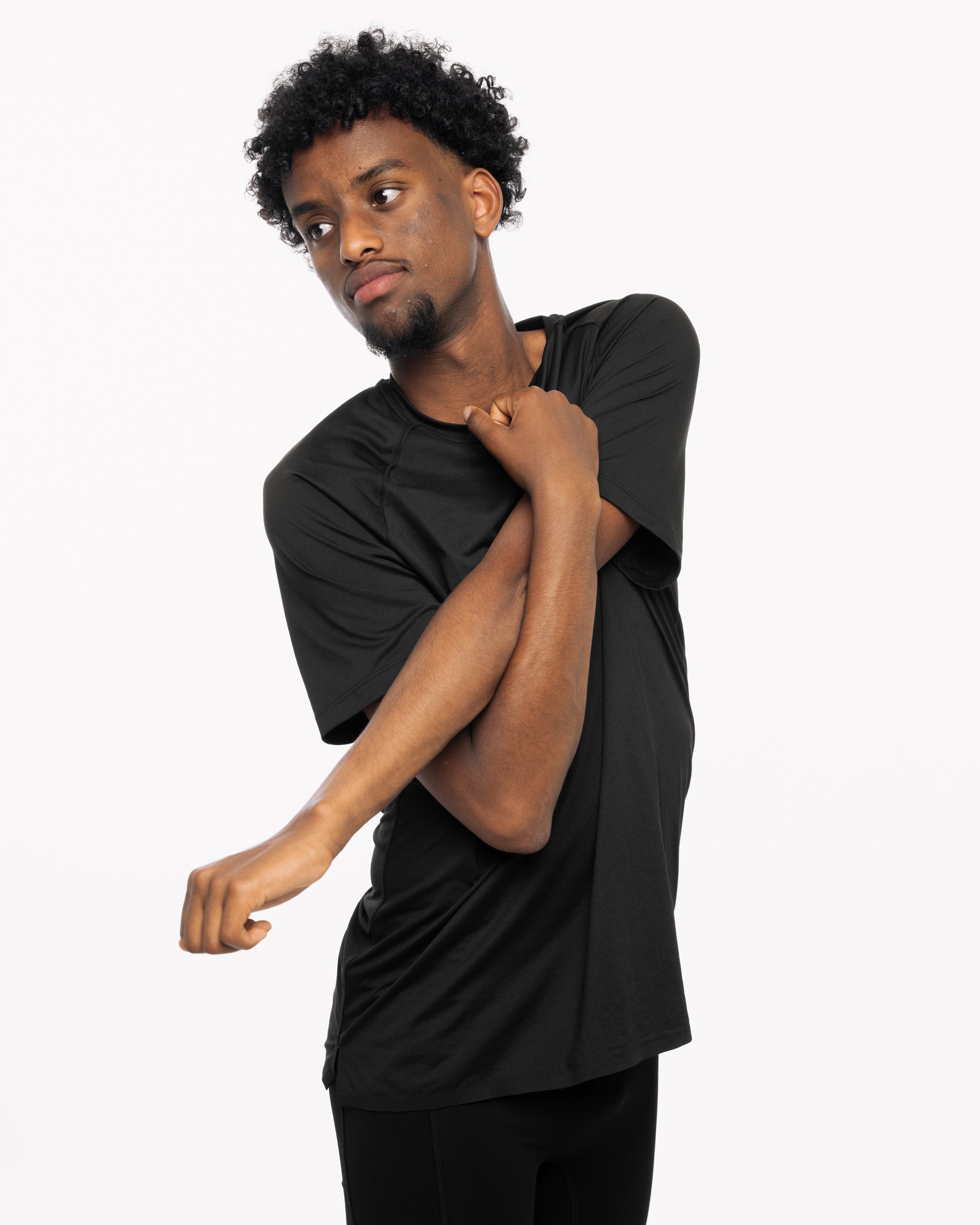 CHANNEL™ SS Run Tee - Black-4