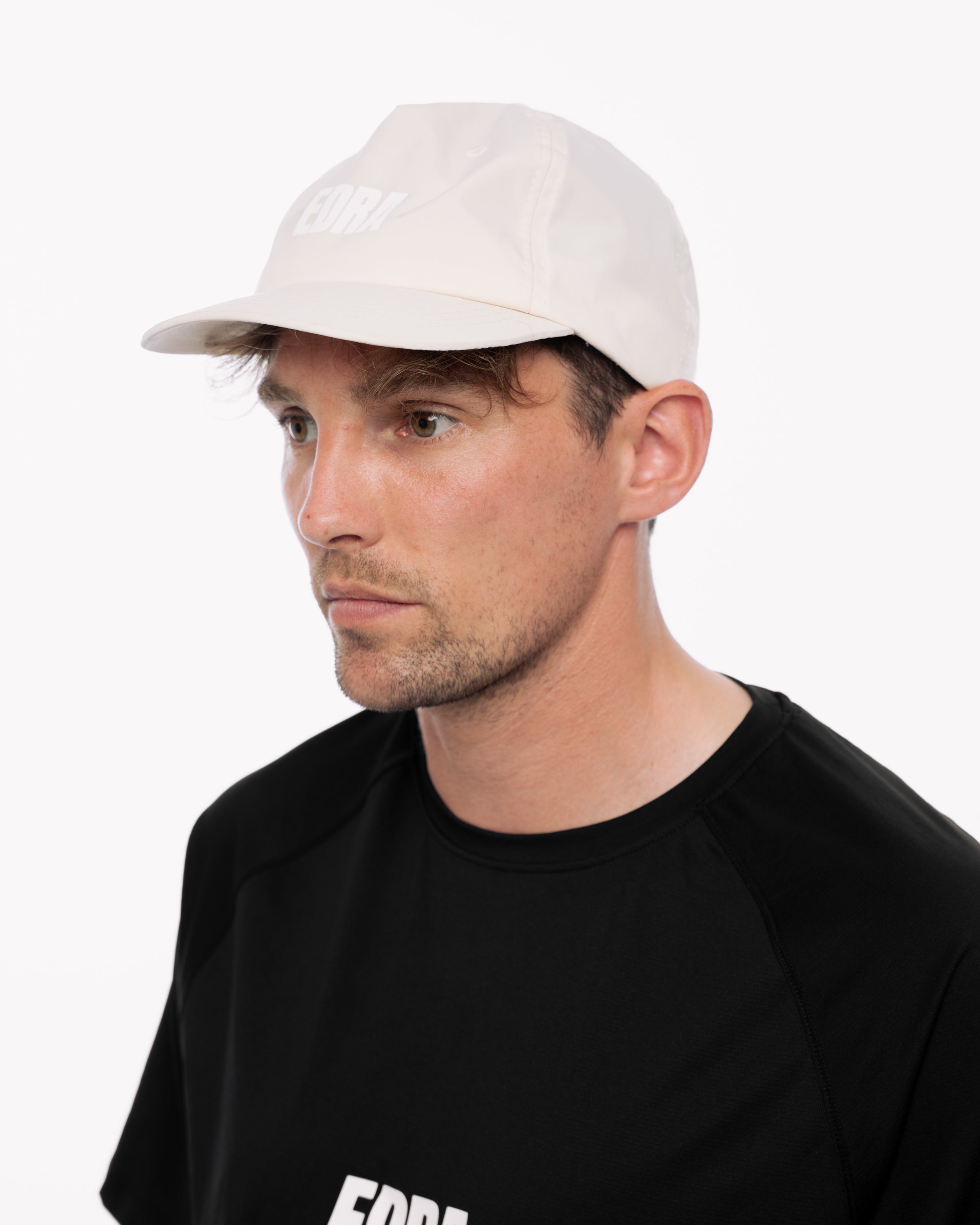 CHANNEL™ Pinch Top Run Cap - Ecru