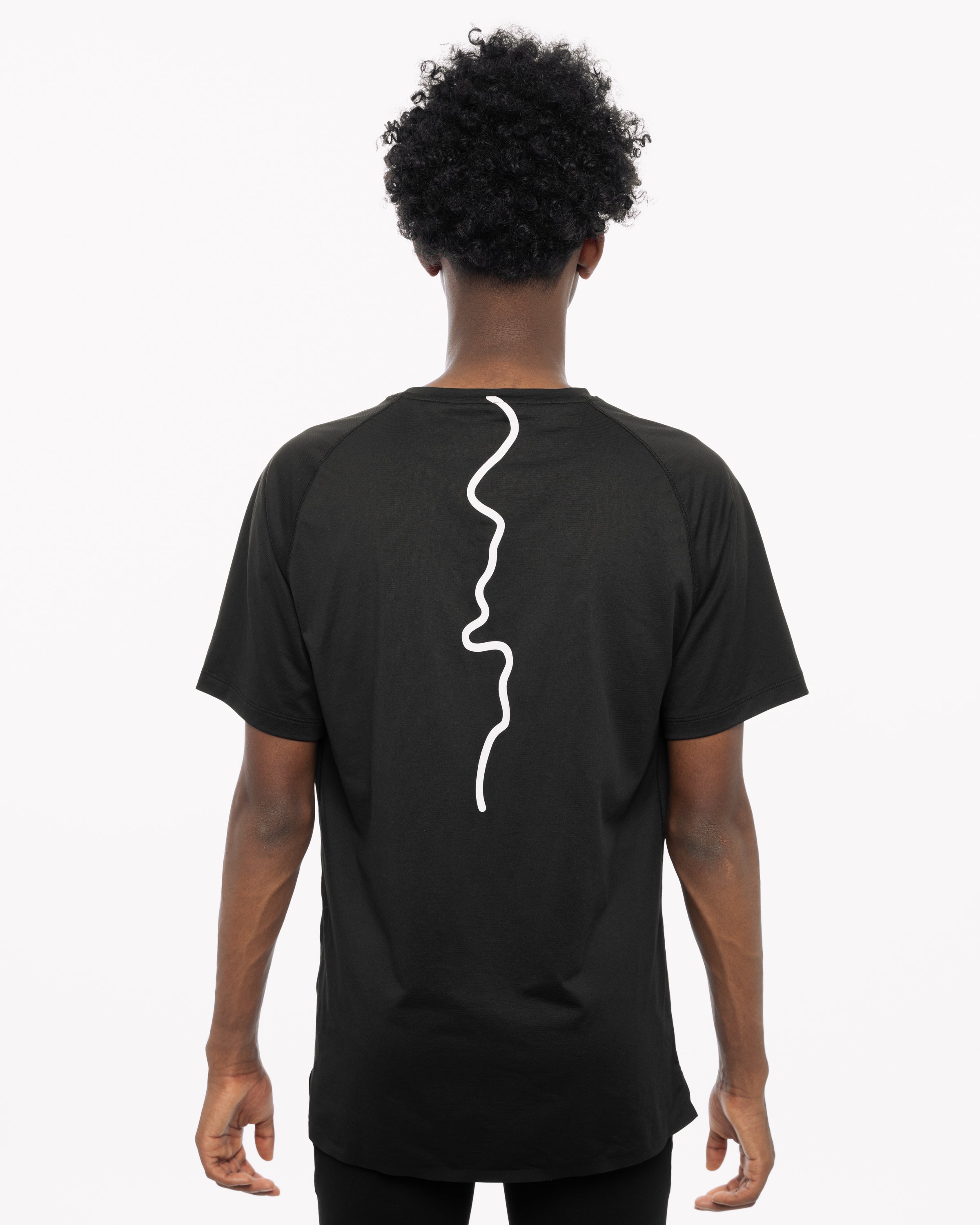 CHANNEL™ SS Run Tee - Black-2