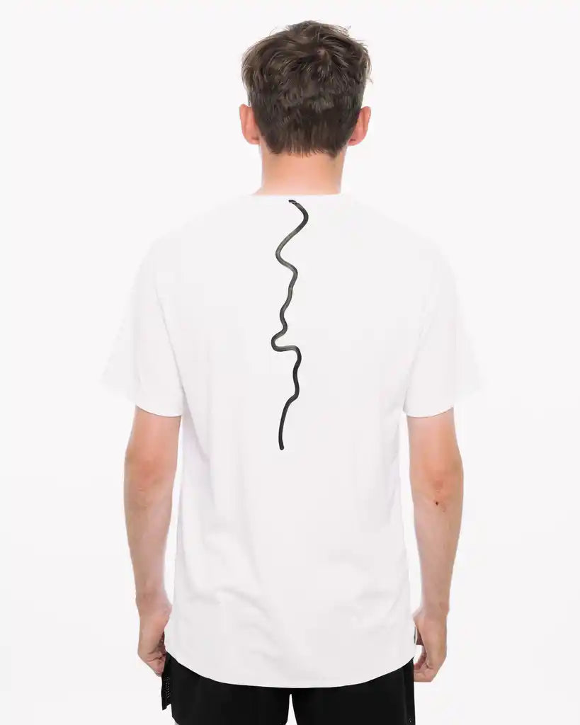 Channel™ SS Run Tee - White-2