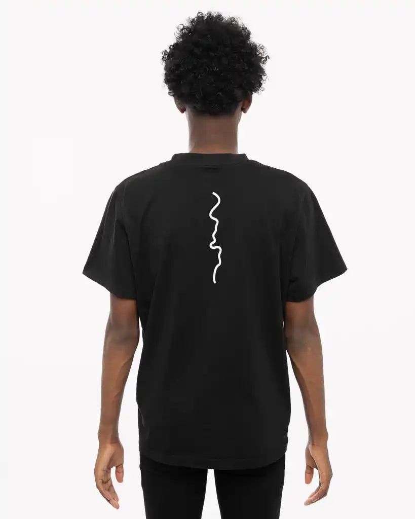 Cotton Tee - Black-2