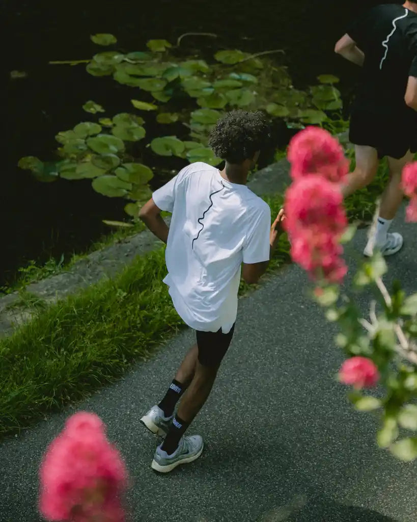 Channel™ SS Run Tee - White-14